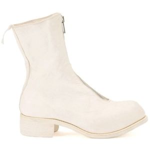 Guidi front zip ankle boots
